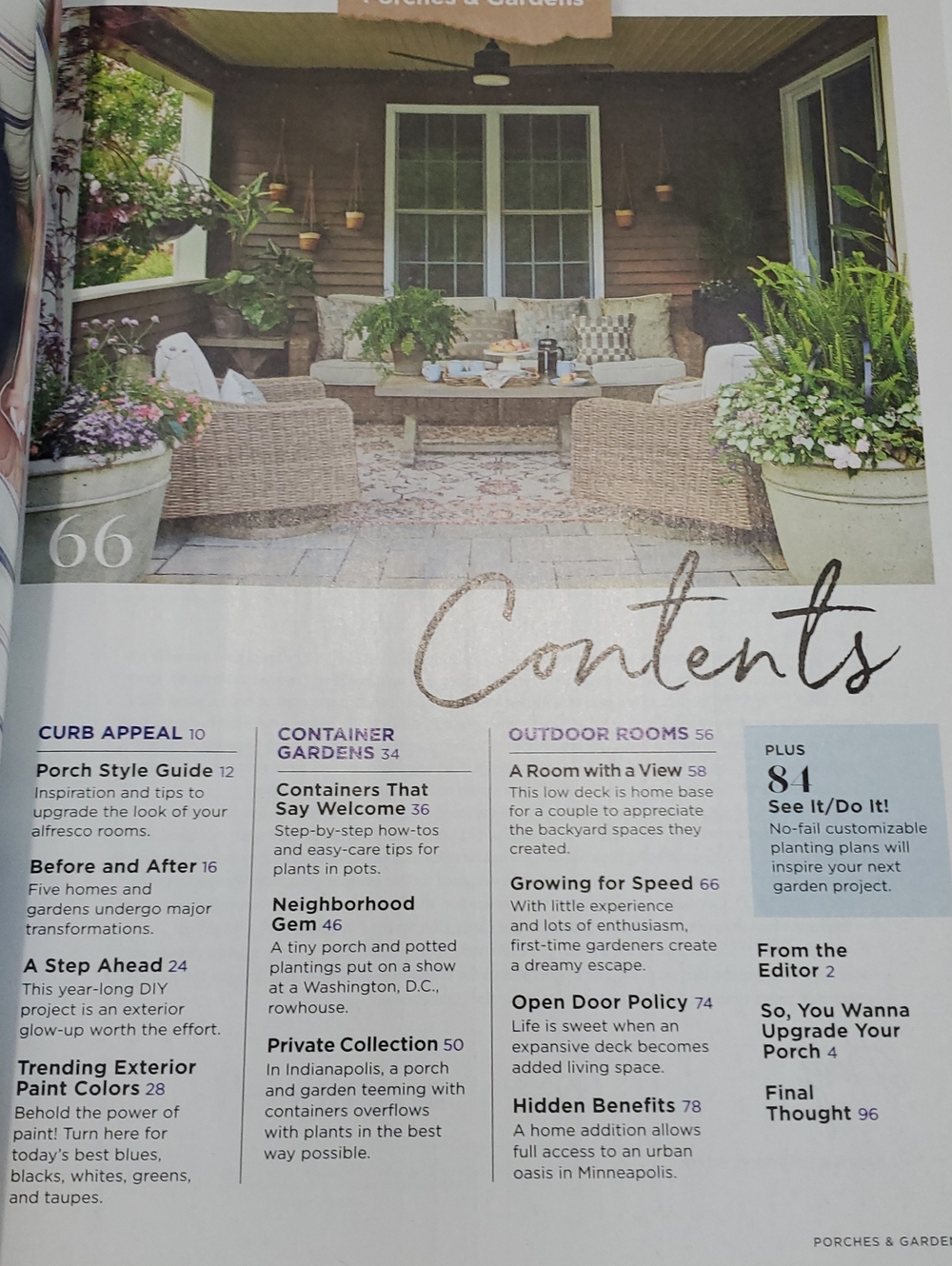 Porches And Gardens Magazine Better Homes And Gardens - Picture 4 of 5